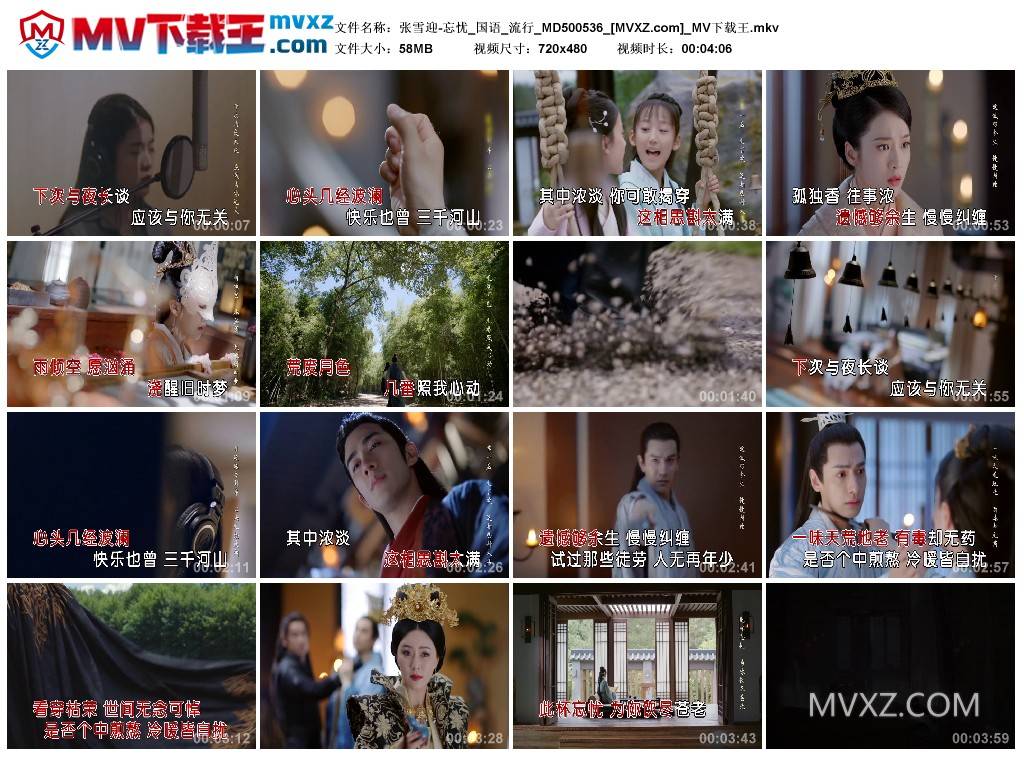 张雪迎-忘忧_国语_流行_MD500536